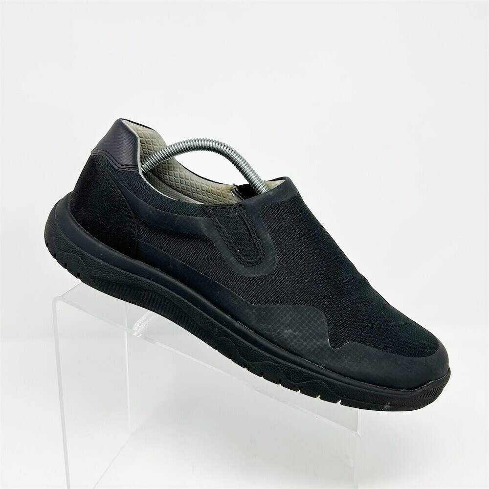 Clarks Cloudsteppers Votta Free Men's Slip-On Comfort Loafers Black Size 10